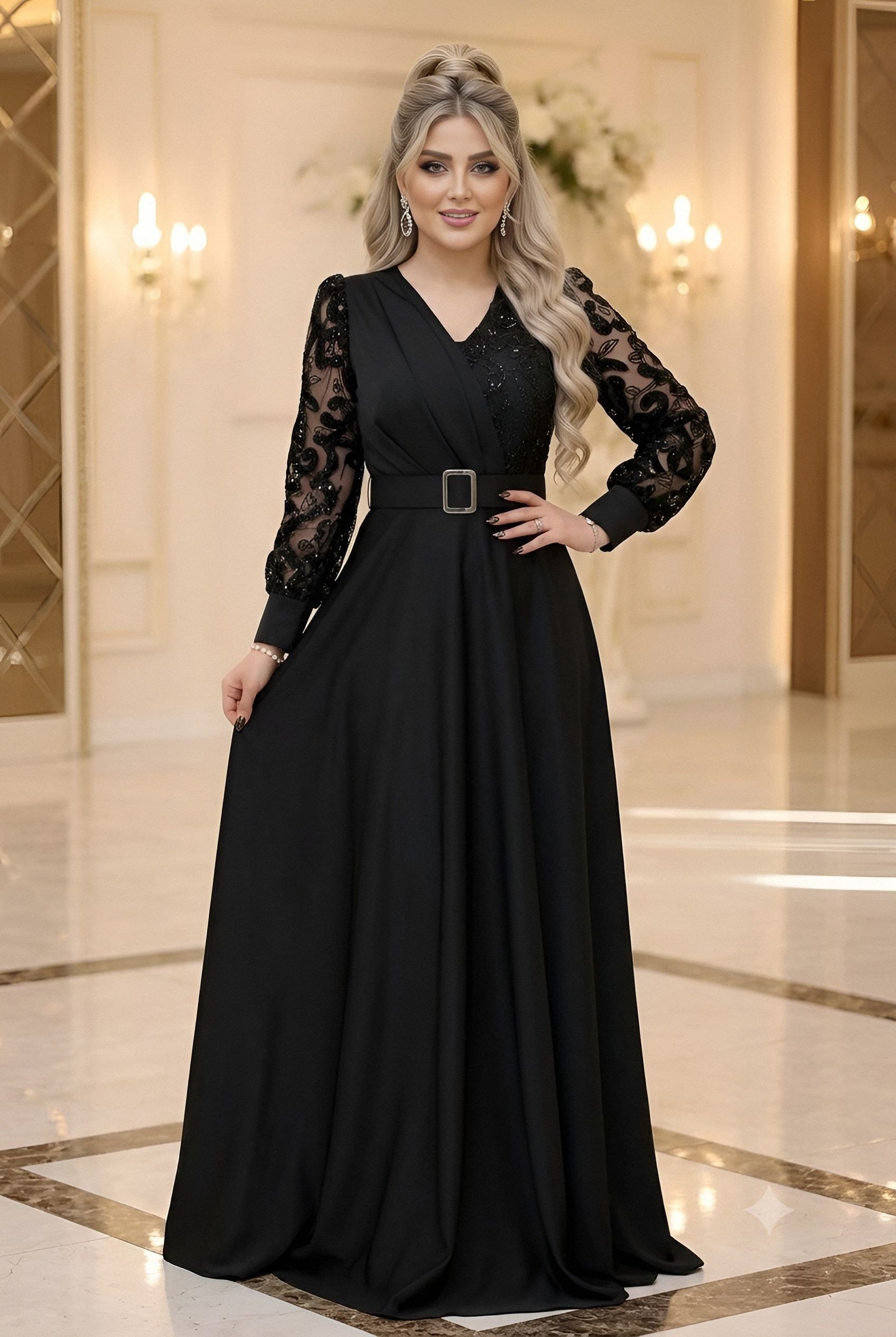 پیراهن مجلسی لیلیوم