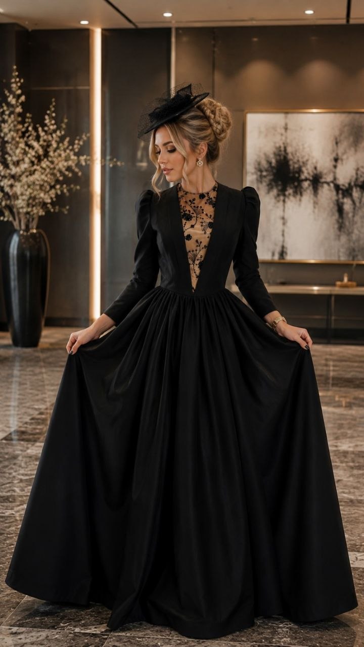 پیراهن مجلسی مانلی